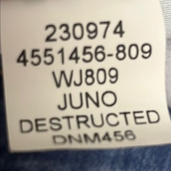 PAIGE Blue Jean Shorts Distressed Frayed Hem - Picture 13 of 14